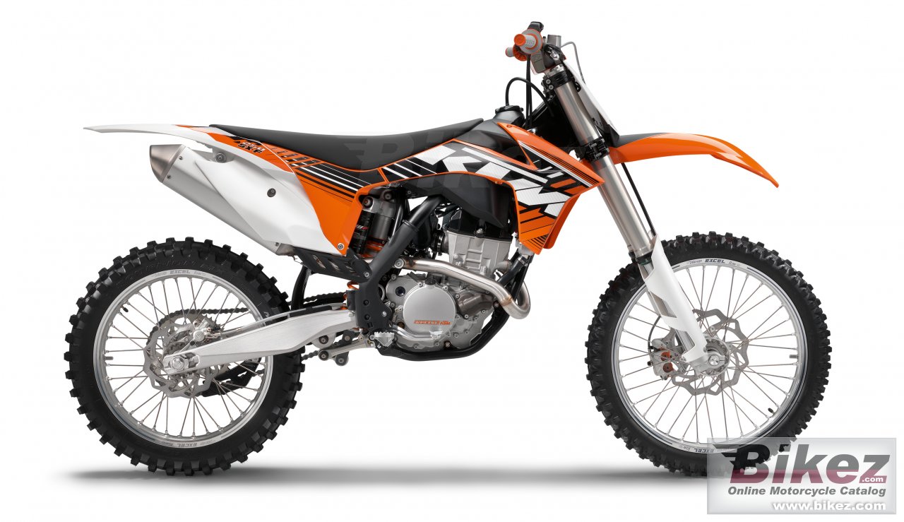 Big KTM 250 sx-f picture and wallpaper from Bikez.com